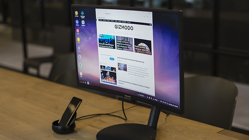 Samsung Dex. Image: Screenshot
